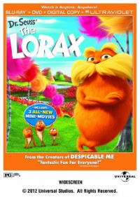 Dr. Seuss' The Lorax Combo Pack (Two Discs: Blu-ray + DVD)