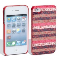 MARC BY MARC JACOBS Linear Logo iPhone 4/4S Hard Case - SHIPPING FROM US - SHIPPING IN 24 HOURS-CORAL RED