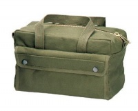 Rothco G.I. Brass Zipper Mechanics Tool Bag - Olive