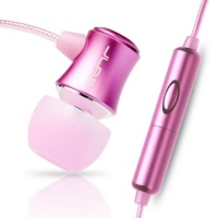 JLab J3MS JBuds In-Ear Single Earphone Style Headset with Enterprise Class Mic (Pink)