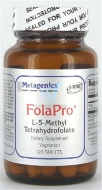 Metagenics, FolaPro, 120 Tablets