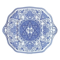 Spode's craftsmen have been designing and manufacturing some of the finest ceramics for over 200 years. Blue Room Judaica is a special collection based on Spode's classic Blue Room theme which celebrates heritage and ancient traditions.