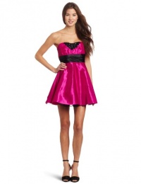 Trixxi Juniors Taffeta Dress