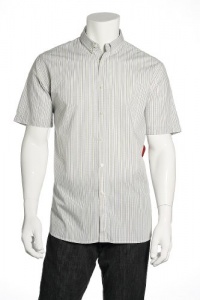 Alfani Plaid White Pure Button Down Shirt