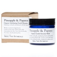 Pineapple and Papaya Organic Gentle Exfoliating Enzyme Mask for All Skin Types 1.2 Oz