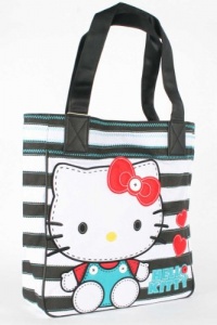 Hello Kitty Santb0554 Tote,White/Black,One Size