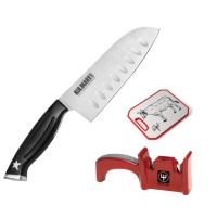 Harold Imports ER47 Stainless Steel 5.5 Santoku Knife Bundle