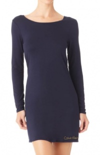 Calvin Klein Women's Long Sleeve Backless Nightdress