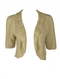 INC International Concepts Petites Open Knit Shrug Sweater