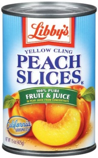 Libby's Peaches Sliced In Pear juices Concentrate, 15-Ounces Cans (Pack of 12)