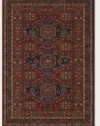 Couristan 1383/3890 Old World Classics Mamluken/Burgundy 6-Feet 6-Inch by 9-Feet 10-Inch Rug