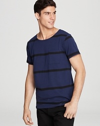 Saturdays Surf NYC Collett Yarn Dye Stripe Tee