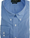 Lauren By Ralph Lauren Non Iron Checked Dress Shirt