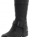 Cole Haan Women's Logan Flat Boot,Black,6 B US