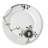 Royal Copenhagen Black Mega Lunch/dessert Plate