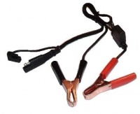 Battery Tender 081-0069-4 Alligator Clips with Black 2-Pin Quick Disconnect Plug