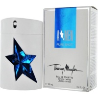 Thierry Mugler Angel Men Pure Shot Eau de Toilette Spray for Men (Limited Edition), 3.4 Ounce