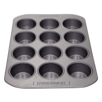 Farberware 52106 Nonstick Bakeware 12-Cup Muffin Pan