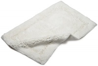 Lenox Platinum Bath Rug, White Mantle