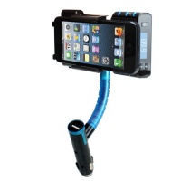 GOgroove FlexSMART SP3 REDESIGNED FM Transmitter, Car Mount and Charger for Smartphones and MP3