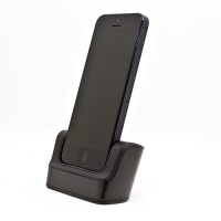 Hyperion Standard Dock for Apple iPhone 5 (NEWEST MODEL) - Retail Packaging - Black (Compatible With ALL iPhone 5 Models)