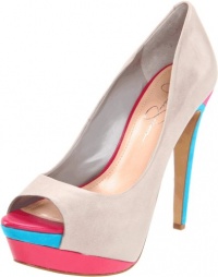 Jessica Simpson Women's Sheri Open-Toe Pump