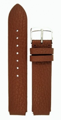 Fits Philip Stein Size 1 18mm Light Cocoa Calf Leather Watchband with Spring Bars By JP Leatherworks