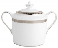 Bernardaud Athena Platinum Sugar Bowl