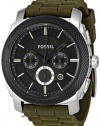 Fossil Machine Chronograph Gunmetal Dial Mens Watch FS4597