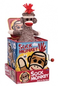 Sock Monkey Jack in the Box