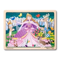 Melissa & Doug Woodland Princess Jigsaw - 24 Piece