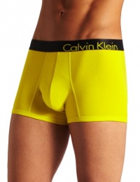 Calvin Klein Men's Bold Cotton Trunk Short, Sunfish, Large