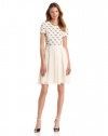 French Connection Women's Fast Geo Daisy Dress, White, 2