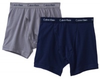 Calvin Klein Men's Stretch 2 Pack Boxer Brief Set, Resort/Spear, Large