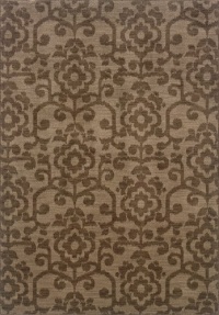 Oriental Weavers Sphinx Milano 2946H 5'3 x 7'6 Brown, Tan Area Rug