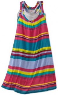 Splendid Girls 7-16 Stripe Racerback Dress, Canyon/Horizon, 7/8