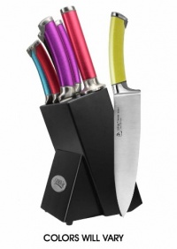 Ginsu Shoku 05740 8-Piece Cutlery Set, Assorted Colors