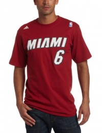 NBA Miami Heat Lebron James Name & Number T-Shirt