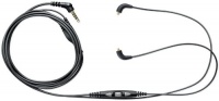 Shure CBL-M+-K Music Phone Accessory Cable for Shure SE315, SE425, SE535 Headphones (Black)