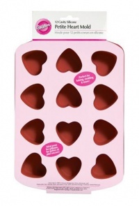 Wilton Petite Silicone 12 Cavity Heart Pan