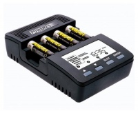 PowerEx MH-C9000 WizardOne Charger-Analyzer + 4 Pack AA NiMH Rechargeable Batteries [2700mAh]