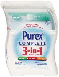 Purex Complete 3-in-1 Pure and Clean, 20-Count Box