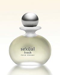 Séxual fresh, Michel Germain's crisp new mens fragrance, is undeniably clean, masculine, and sexy, making it completely irresistible. The only fragrance to blend cool and warm notes together to create a crisp, cool sexiness, séxual fresh is the first of its kind a revolutionary fragrance. A bright mixture of juicy mandarin and refreshing grapefruit mixes with inviting bergamot and gentlemans lavender. Enticement continues with green oak moss and a blend of aphrodisiacs so complex, that it is never to be revealed, but is always effective.