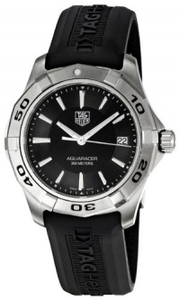 TAG Heuer Men's WAP1110.FT6029 Aquaracer Black Dial Watch