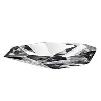 Like the most precious treasures, Malin Lindahl's new jewels - a vase, a bowl and a platter - adorn the contemporary home. The shimmering facets and asymmetrical design give the hand-cut, glistening Orrefors crystal an innovative, inspiring look.