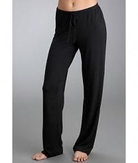 DKNY Seven Easy Pieces Modal Long Lounge Pants, L, Black