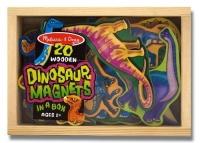 Melissa & Doug Magnetic Wooden Dinosaurs in a Box