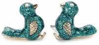 Betsey Johnson Flights of Fancy Bird Stud Earrings