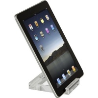 Targus Mini Stand Designed for Apple iPad 16GB, 32GB, 64GB WiFi and WiFi + 3G, iPad 2, Motorola Xoom, Samsung Galaxy AWE65US (Clear)