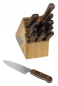 Chicago Cutlery Walnut Tradition 14-Piece Block Set